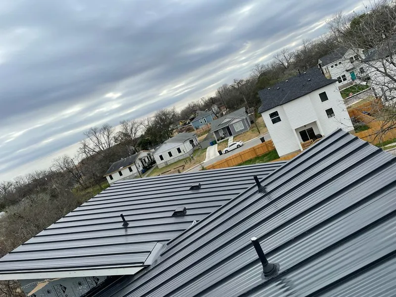 Standing seam metal roof panels with vents for Skylight Repair in Beltsville